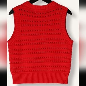 Sanctuary Red Sleeveless Knit Tank